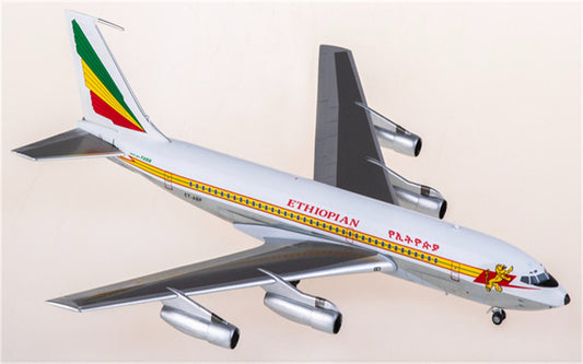 AeroClassics Ethiopian Airlines for Boeing 720B ET-ABP 1:200 Airplane Pre-built  Airliner Model Display