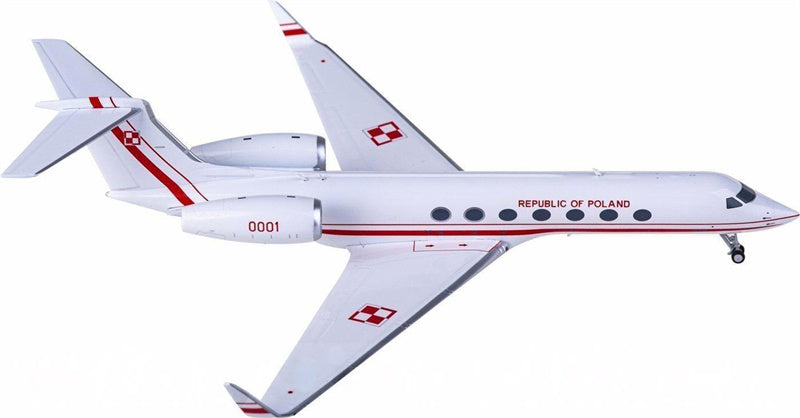 NG Models Polish Air Force for Gulfstream G550 0001 1:200 Airplane Pre-built  Airliner Model Display