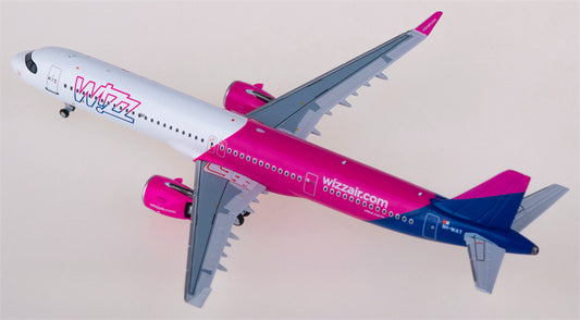 NG Models Wizz Air for Airbus A321neo 9H-WAT 1:400 Airplane Pre-built Airliner Model Display