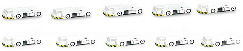 Herpa 10 airplane towing tractors 1:500 Airplane Pre-built  Airliner Model Display