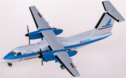Geminijets American Eagle Airlines for Bombardier for Dash 8 Q100 N837EX 1:200 Airplan Pre-built  Airliner Model Display
