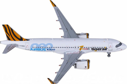 JC Wings Tigerair for Airbus A320neo B-50021 1:400 Airplane Pre-built Airliner Model Display