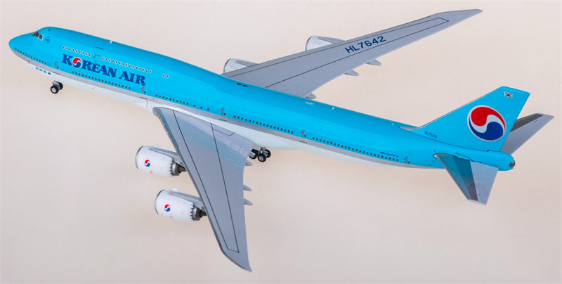 NG Models Korean Air for Boeing 747-8 HL7642 1:400 Airplane Pre-built  Airliner Model Display
