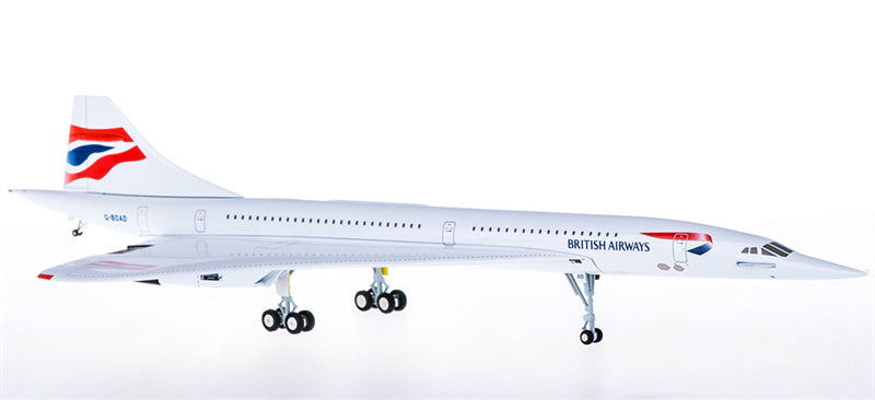 Hogan British Airways for Concorde G-BOAD 1:200 Aircraft Pre-built  Airliner Model Display