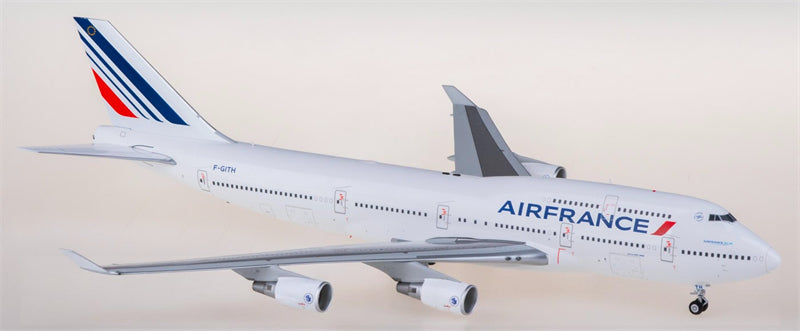 SQ Wings Air France for Boeing 747-400 F-GITH 1:200 Airplane Pre-built  Airliner Model Display