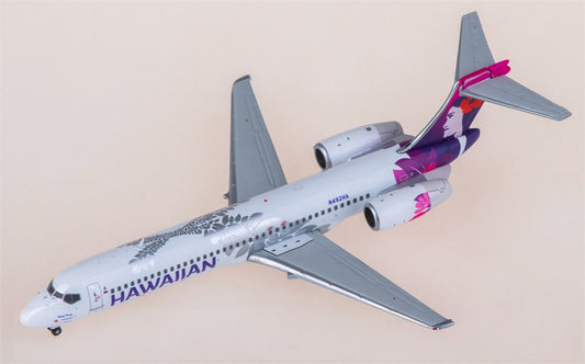 Geminijets Hawaiian Airlines for Boeing 717 N492HA 1:400 Airplane Pre-built  Airliner Model Display