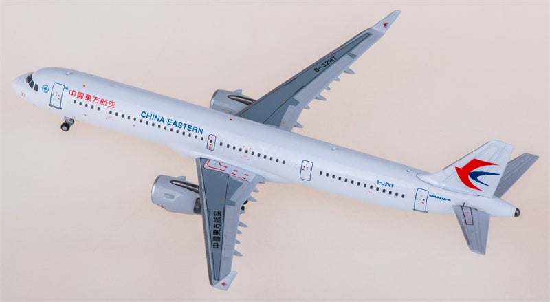 NG Models China Eastern Airlines for Airbus A321neo B-32HY 1:400 Airplane Pre-built  Airliner Model Display