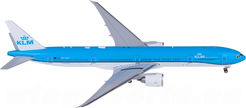 Phoenix KLM for Boeing 777-300ER PH-BVD 1:400 Airplane Pre-built  Airliner Model Display