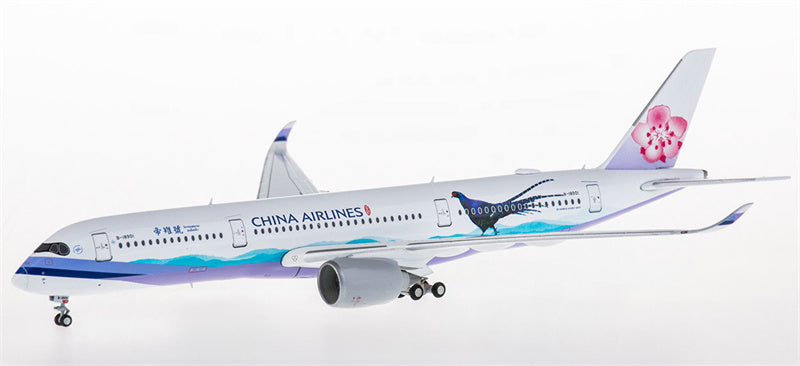 JC Wings China Airlines for Airbus A350-900 B-18901 1:400 Airplane Pre-built  Airliner Model Display