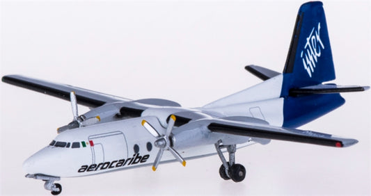 AeroClassics Aerocaribe for Fokker F-27 XA-MCJ 1:400 Aircraft Pre-built  Airliner Model Display