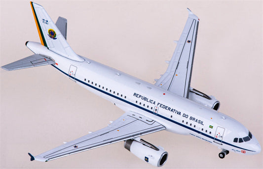 NG Models Brazilian Armed Forces for Airbus A319 VC-1A FAB2101 1:400 Airplane Pre-built  Airliner Model Display