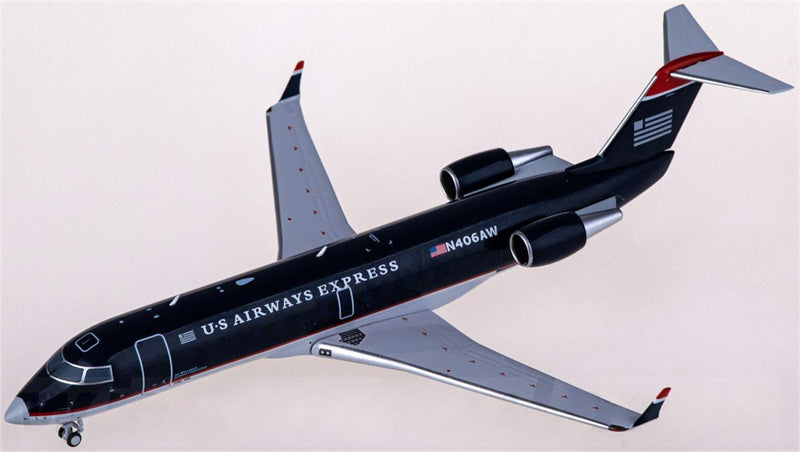 NG Models US Airways for Bombardier CRJ200LR N406AW 1:200 Airplan Pre-built  Airliner Model Display