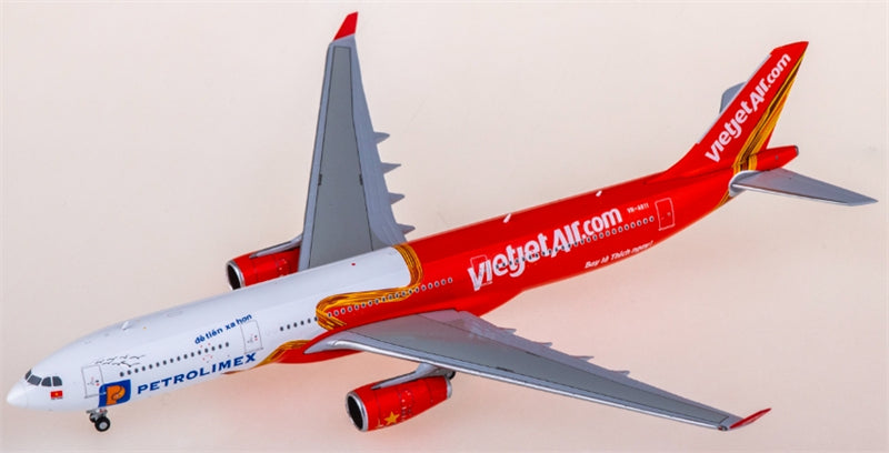 Geminijets Vietjet Air for Airbus A330-300 VN-A811 1:400 Aircraft Pre-built  Airliner Model Display