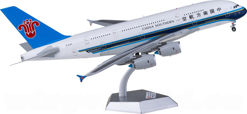 SQ Wings China Southern for Airbus A380 B-6139 1:200 Airplane Pre-built Airliner Model Display