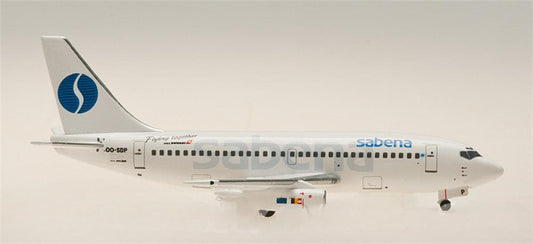 AeroClassics Sabena for Boeing 737-200 OO-SDP 1:400 Aircraft Pre-built  Airliner Model Display