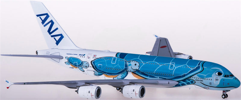 JC Wings ANA for Airbus A380 JA381A Lani 1:400 Airplane Pre-built  Airliner Model Display