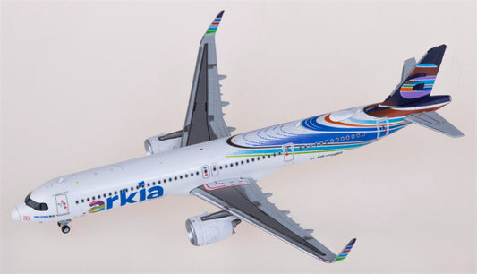 JC Wings Arkia for Airbus A321neo 4X-AGN 1:400 Airplane Pre-built Airliner Model Display