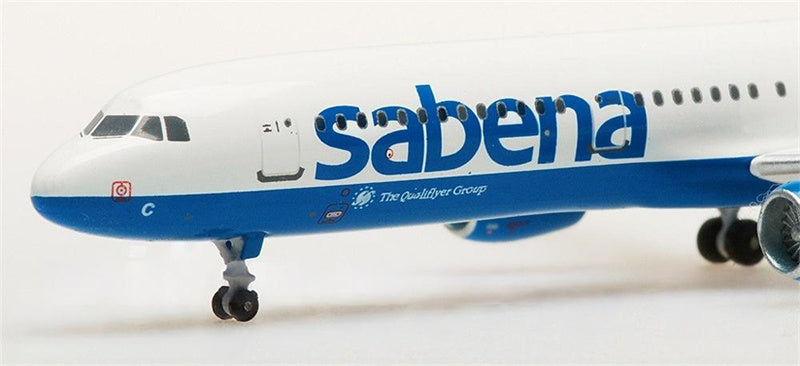 AeroClassics sabena for Airbus A321 OO-SUC 1:400 Aircraft Pre-built  Airliner Model Display