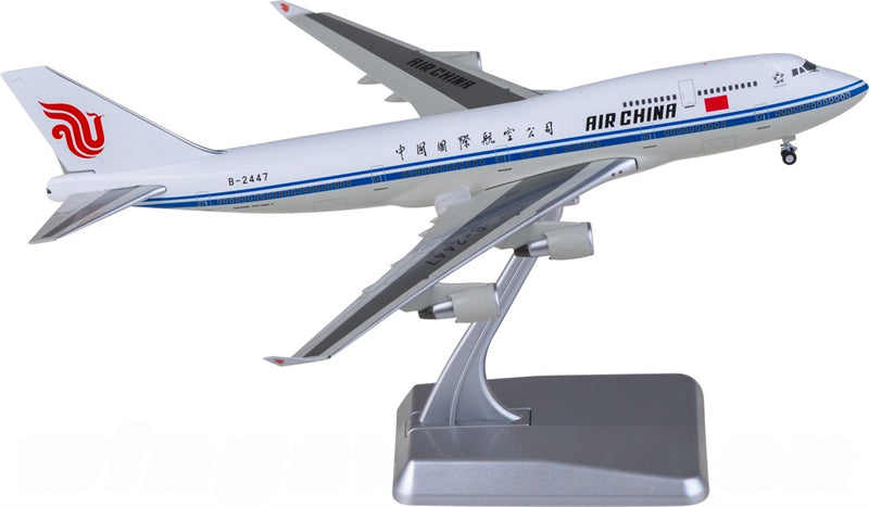 NG Models Air China for Boeing 747-400 B-2447 1:400 Airplane Pre-built  Airliner Model Display