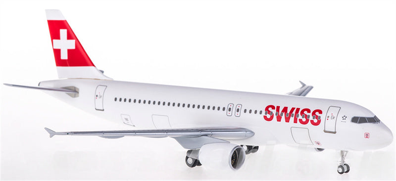 Hogan Swiss for Airbus A320 1:200 Airplane Pre-built  Airliner Model Display