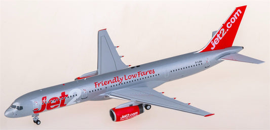 NG Models Jet2 for Boeing 757-200 G-LSAI Friendly low Fares 1:200 Airplane Pre-built  Airliner Model Display
