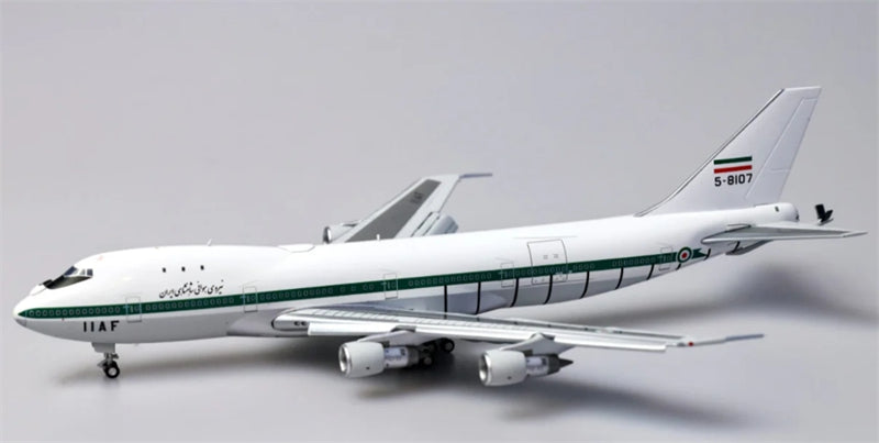 Patriot IRIAF Iranian Air Force for Boeing 747-100SF 5-8107 flaps down 1:400 Aircraft Pre-built  Airliner Model Display