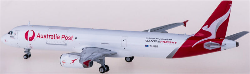 Geminijets Qantas Freight for Airbus A321P2F VH-ULD 1:400 Airplane Pre-built  Airliner Model Display