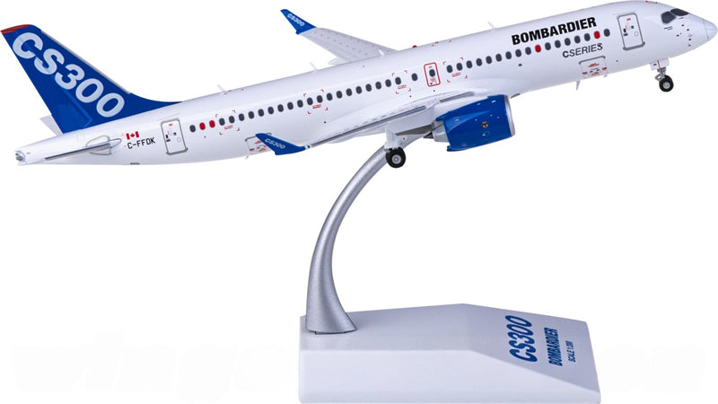 JC Wings Bombardier CS300 C-FFDK 1:200 Airplane Pre-built Airliner Model Display