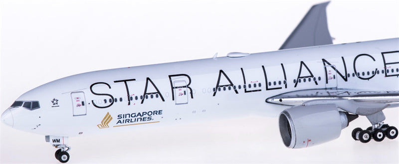 Phoenix Singapore Airlines for Boeing 777-300ER 9V-SWM Star Alliance 1:400 Airplane Pre-built  Airliner Model Display