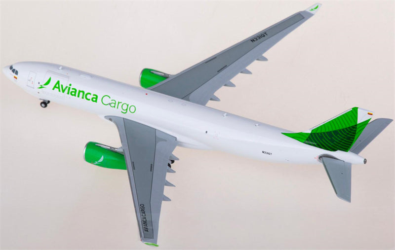 JC Wings Avianca for Airbus A330-200F N331QT 1:400 Airplane Pre-built Airliner Model Display