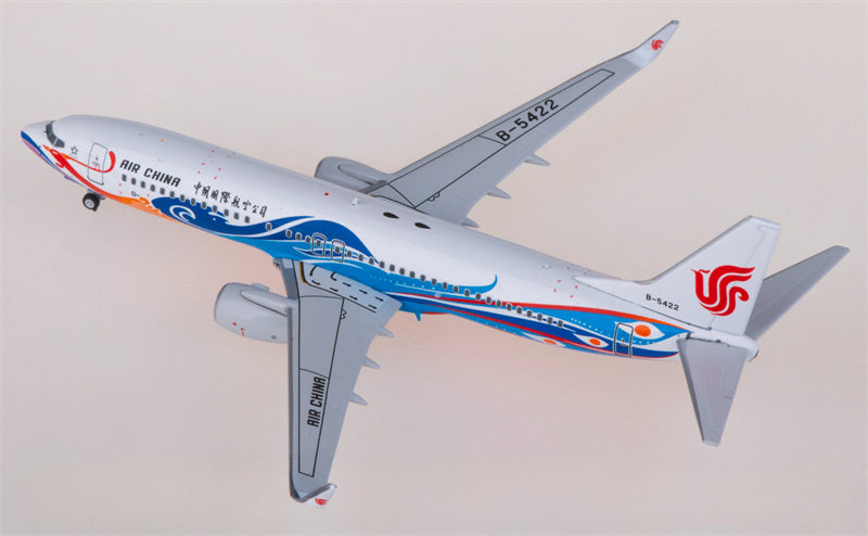 Undefined Collectibles Air China for Boeing 737-800 B-5422 1:400 Airplane Pre-built  Airliner Model Display