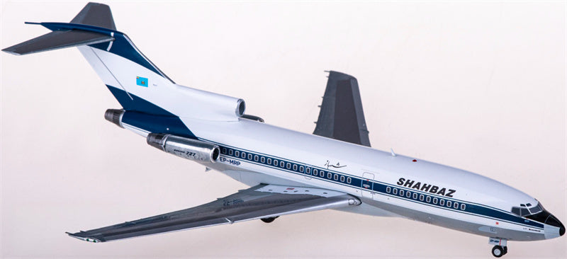JC Wings Shahbaz for Boeing 727-100 EP-MRP 1:200 Airplane Pre-built  Airliner Model Display