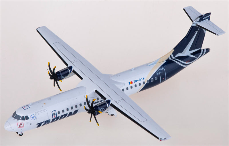JC Wings Tarom for ATR-72-600 YR-ATK 1:200 Airplane Pre-built Airliner Model Display