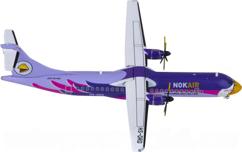 JC Wings Nok Air for ATR-72-500 HS-DRD 1:400 Airplane Pre-built  Airliner Model Display