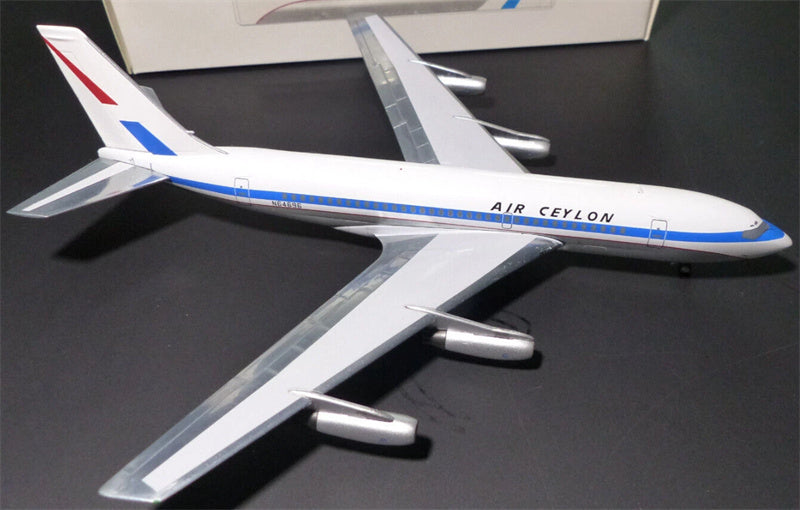 AeroClassics Air Ceylon for Boeing 720 N64696 1:200 Aircraft Pre-built  Airliner Model Display