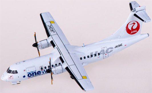 JC Wings Hokkaido Air System for ATR-42-600 JA13HC member of oneworld 1:400 Airplane Pre-built  Airliner Model Display