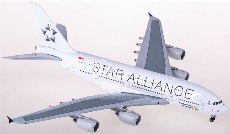 Phoenix Singapore Airlines for Airbus A380 9V-SKX Star Alliance 1:400 Airplane Pre-built  Airliner Model Display