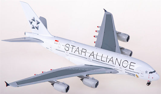 Phoenix Singapore Airlines for Airbus A380 9V-SKX Star Alliance 1:400 Airplane Pre-built  Airliner Model Display