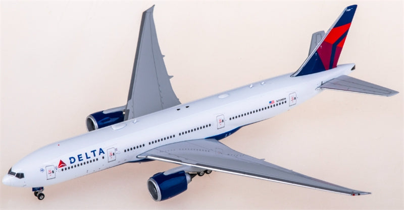 Phoenix Delta Air Lines for Boeing 777-200LR N709DN 1:400 Aircraft Pre-built  Airliner Model Display