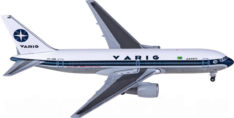Herpa VARIG for Boeing 767-200 PP-VNN 1:500 Airplane Pre-built Airliner Model Display