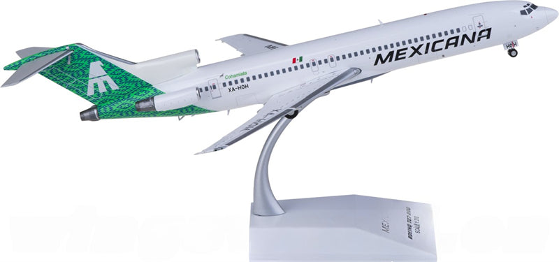 JC Wings Mexicana for Boeing 727-200 XA-HOH 1:200 Airplane Pre-built Airliner Model Display