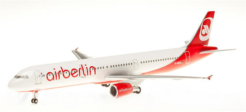 Hogan airberlin for Airbus A321 D-ABCH 1:200 Aircraft Pre-built  Airliner Model Display