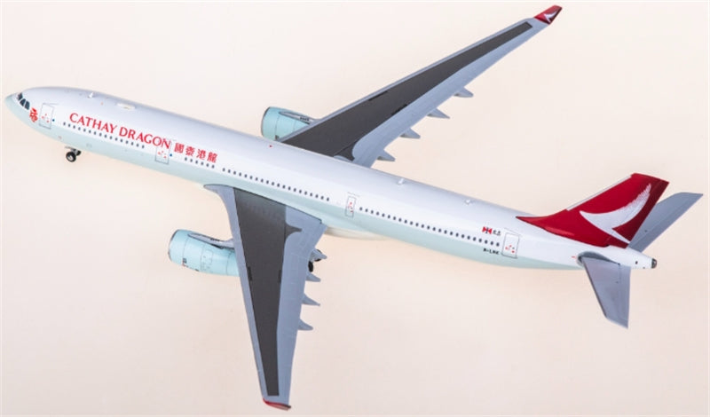 JC Wings Cathay Dragon for Airbus A330-300 B-LBK 1:400 Aircraft Pre-built  Airliner Model Display