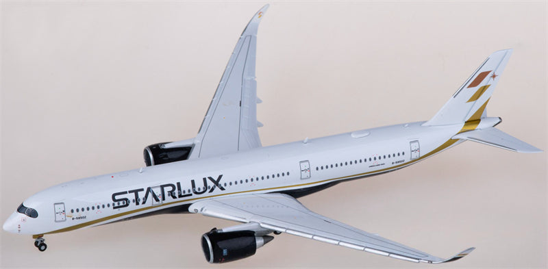 JC Wings Starlux Airlines for Airbus A350-900XWB B-58502 Flaps Down 1:400 Airplane Pre-built Airliner Model Display