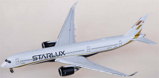 JC Wings Starlux Airlines for Airbus A350-900XWB B-58502 Flaps Down 1:400 Airplane Pre-built Airliner Model Display