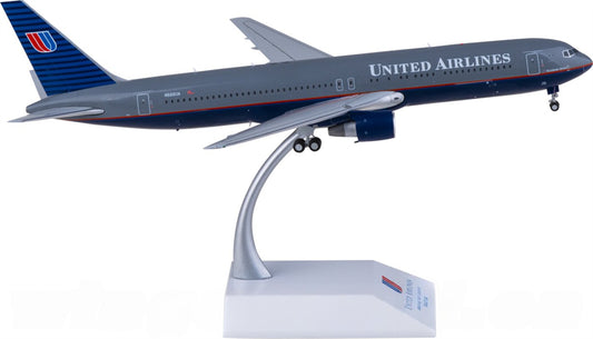 JC Wings United Airlines for Boeing 767-300ER N666UA 1:200 Airplane Pre-built Airliner Model Display