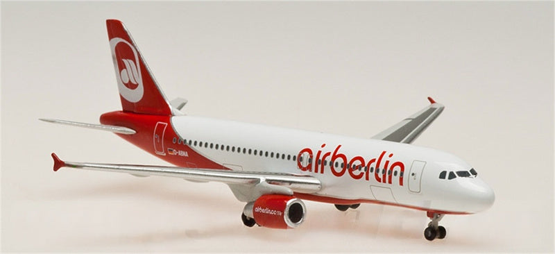 Herpa airberlin for Airbus A320 D-ABNA 1:500 Airplane Pre-built  Airliner Model Display