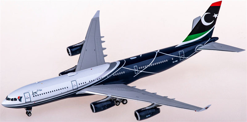 Phoenix Libya Government for Airbus A340-200 5A-ONE 1:400 Airplane Pre-built  Airliner Model Display