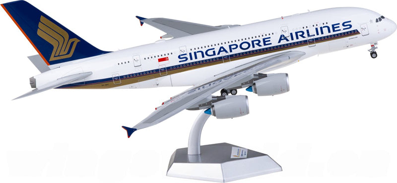 SQ Wings Singapore Airlines for Airbus A380 9V-SKV 1:200 Airplane Pre-built Airliner Model Display