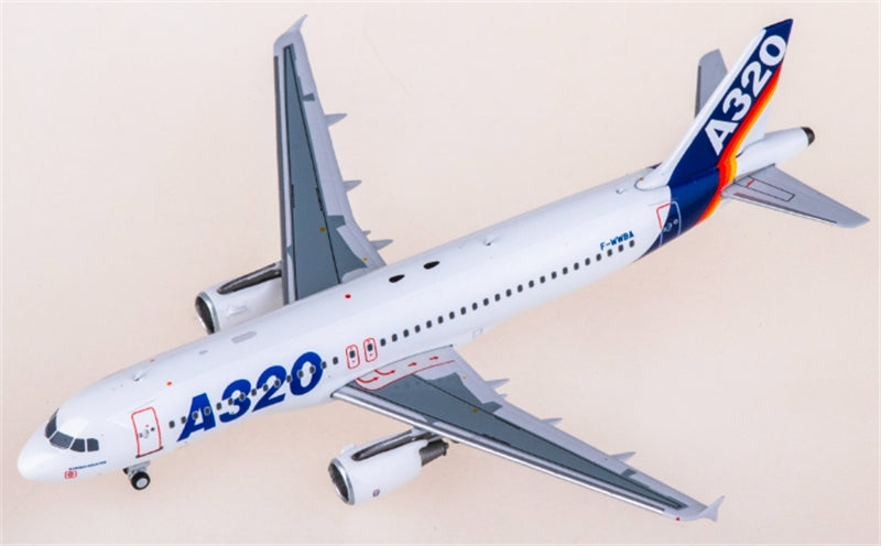 Kylin Model Airbus A320 F-WWBA 1:400 Aircraft Pre-built  Airliner Model Display